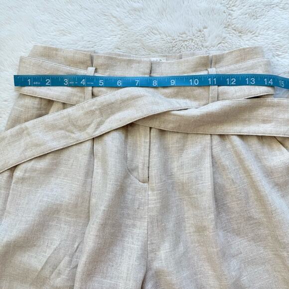 NEW!!! Veronica Beard women linen ankle pants size 0 Authentic - Picture 7 of 10